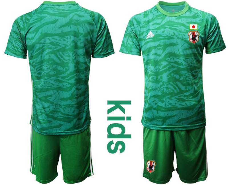 Cheap Youth 2020-2021 Season National team Japan goalkeeper green Soccer Jersey